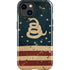Dont Tread On Me American Flag iPhone 14 Plus Impact Case
