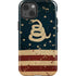 Dont Tread On Me American Flag iPhone 15 Impact Case