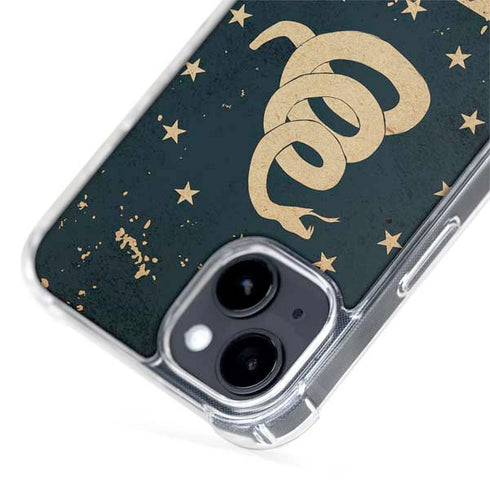 Dont Tread On Me American Flag iPhone 15 Plus MagSafe Case