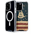 Dont Tread On Me American Flag iPhone 15 Pro MagSafe Case
