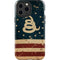 Dont Tread On Me American Flag iPhone 15 Pro Max Impact Case