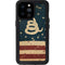 Dont Tread On Me American Flag iPhone 14 Pro Max Waterproof Case