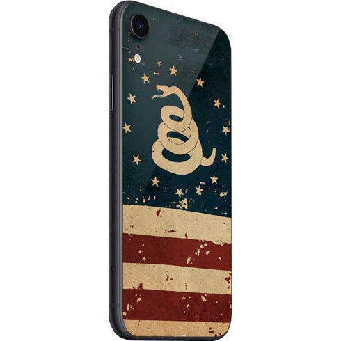 Dont Tread On Me American Flag iPhone SE (2nd & 3rd Gen) Skin