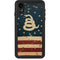 Dont Tread On Me American Flag iPhone XR Waterproof Case