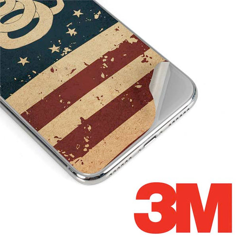 Dont Tread On Me American Flag iPhone XS Max Skin