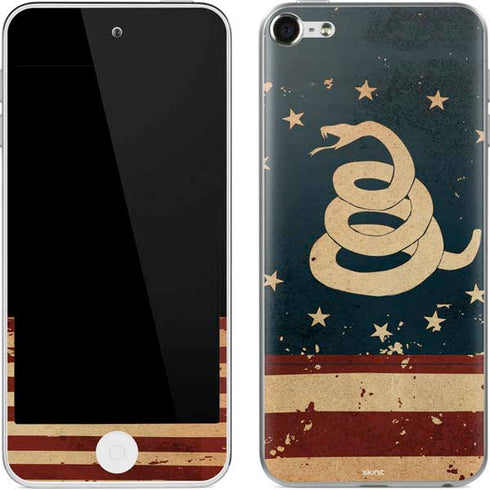 Dont Tread On Me American Flag Apple iPod Skin