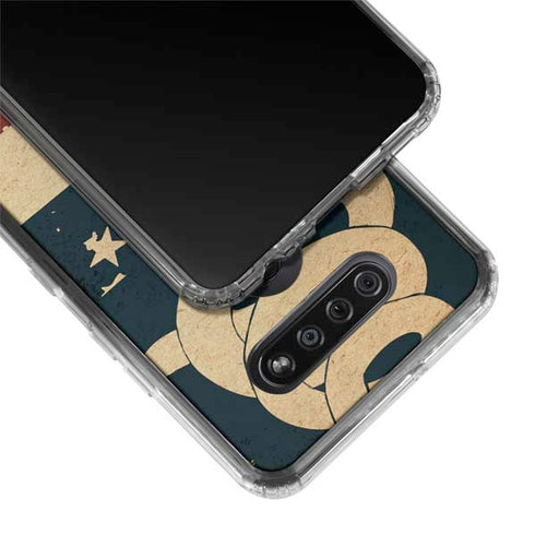 Dont Tread On Me American Flag LG K51/Q51 Clear Case