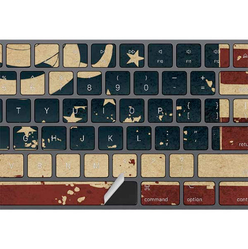 Dont Tread On Me American Flag Magic Keyboard with Numeric Keypad Skin