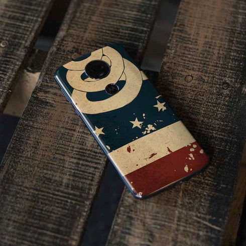 Dont Tread On Me American Flag Moto E5 Plus Skin