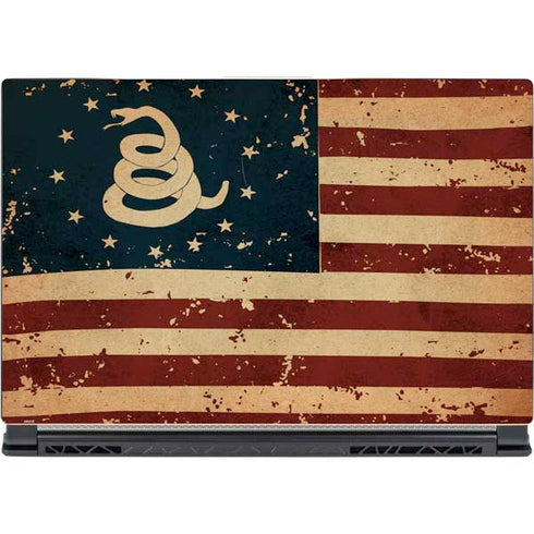 Dont Tread On Me American Flag MSI GS65 Stealth Laptop Skin
