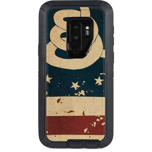 Dont Tread On Me American Flag Otterbox Defender Galaxy Skin
