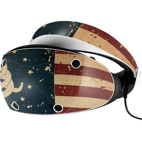 Dont Tread On Me American Flag PlayStation VR2 Skin