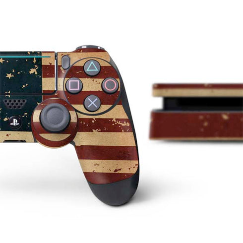 Dont Tread On Me American Flag PS4 Slim Bundle Skin