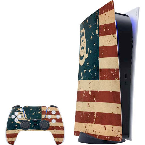 Dont Tread On Me American Flag PS5 Digital Edition Bundle Skin