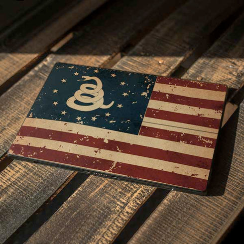 Dont Tread On Me American Flag Surface Pro 6 Skin
