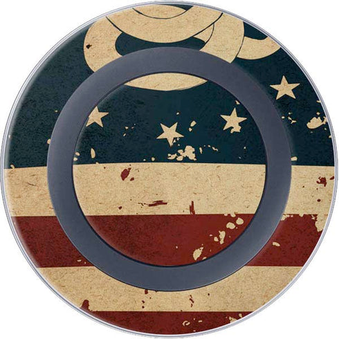 Dont Tread On Me American Flag Wireless Charger Skin
