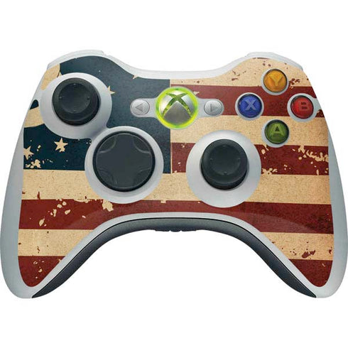 Dont Tread On Me American Flag Xbox 360 Wireless Controller Skin