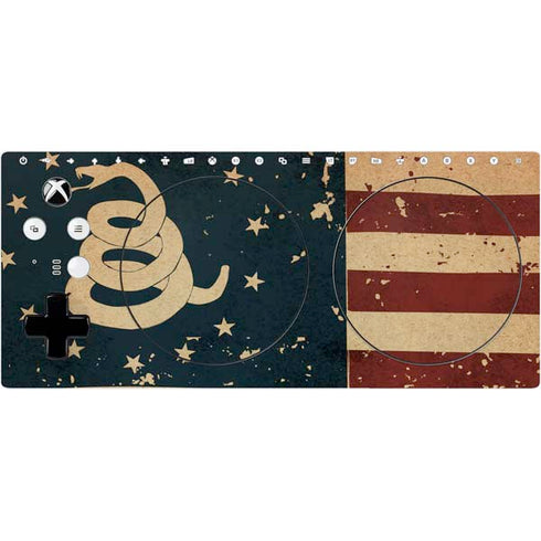 Dont Tread On Me American Flag Xbox Adaptive Controller Skin