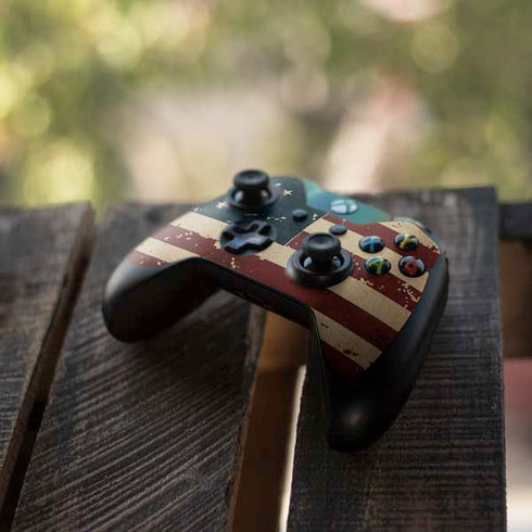 Dont Tread On Me American Flag Xbox One Controller Skin