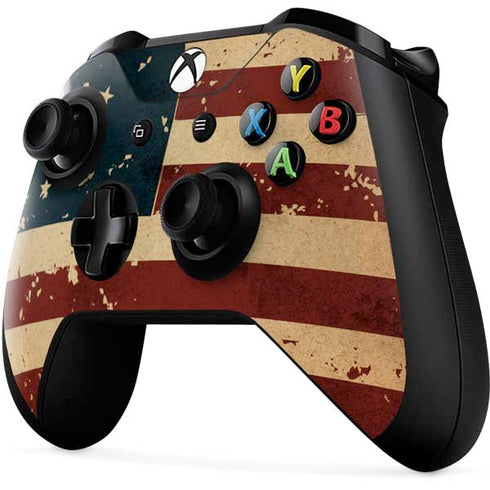 Dont Tread On Me American Flag Xbox One X Controller Skin