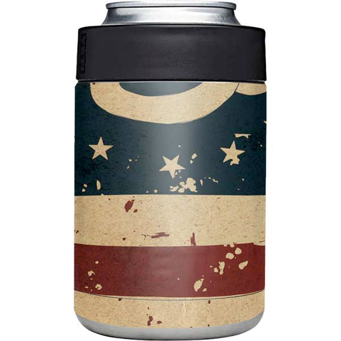 Dont Tread On Me American Flag Yeti Colster Can Insulator Skin