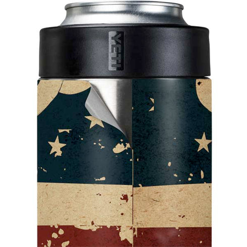 Dont Tread On Me American Flag Yeti Colster Can Insulator Skin