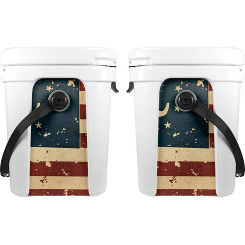 Dont Tread On Me American Flag YETI Roadie 24 Hard Cooler Skin