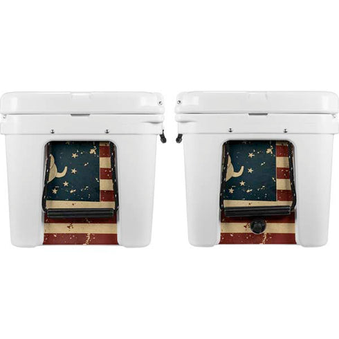 Dont Tread On Me American Flag YETI Tundra 75 Hard Cooler Skin
