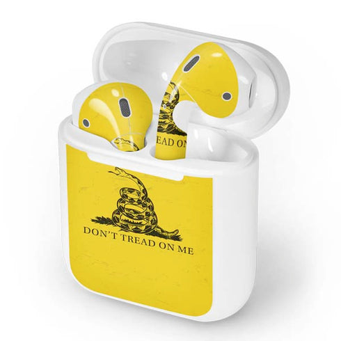 Dont Tread On Me Apple AirPods Skin