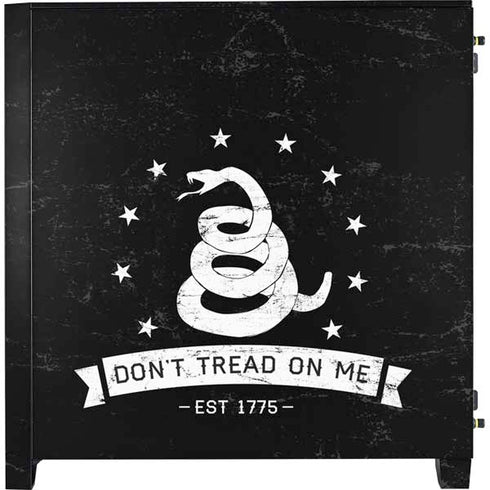 Dont Tread On Me Est 1775 Corsair 4000D Tempered Glass Mid-Tower ATX Case Skin