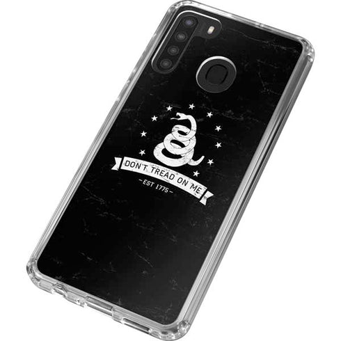 Dont Tread On Me Est 1775 Galaxy A21 Clear Case