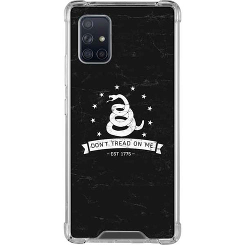 Dont Tread On Me Est 1775 Galaxy A71 5G Clear Case