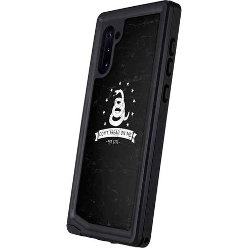 Dont Tread On Me Est 1775 Galaxy Note 10 Waterproof Case