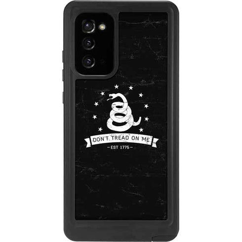 Dont Tread On Me Est 1775 Galaxy Note20 5G Waterproof Case