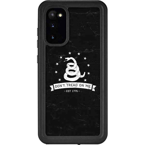 Dont Tread On Me Est 1775 Galaxy S20 Waterproof Case