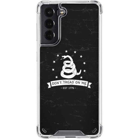 Dont Tread On Me Est 1775 Galaxy S21 5G Clear Case
