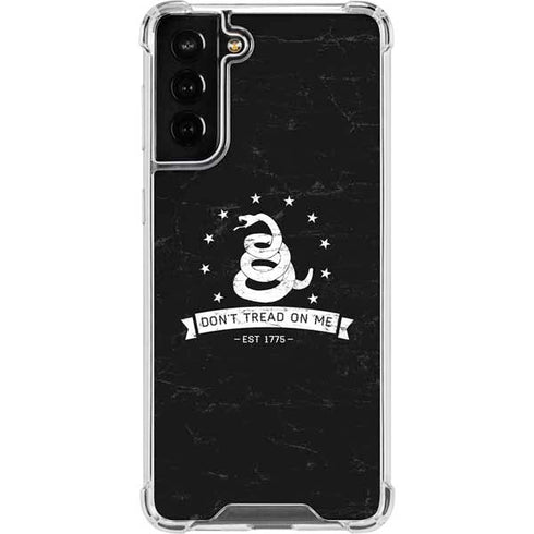 Dont Tread On Me Est 1775 Galaxy S21 FE Clear Case
