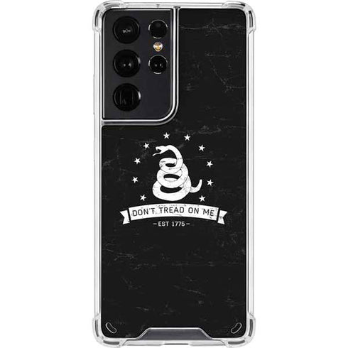 Dont Tread On Me Est 1775 Galaxy S21 Ultra 5G Clear Case