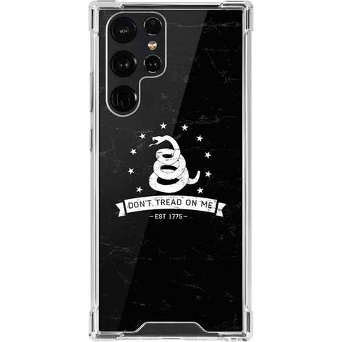Dont Tread On Me Est 1775 Galaxy S22 Ultra Clear Case