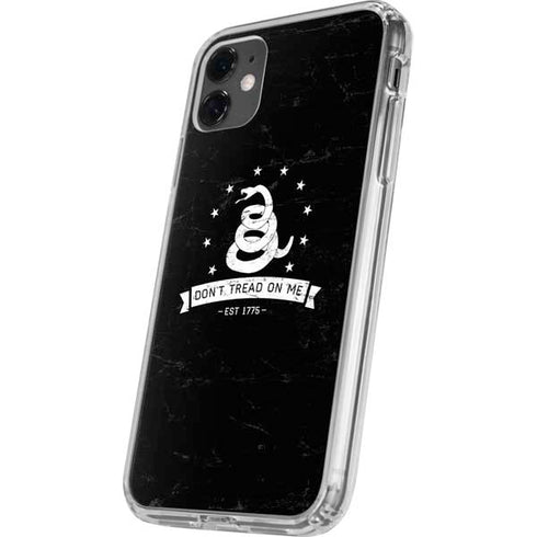 Dont Tread On Me Est 1775 iPhone 11 Clear Case