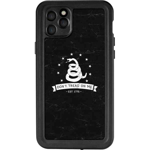 Dont Tread On Me Est 1775 iPhone 11 Pro Max Waterproof Case