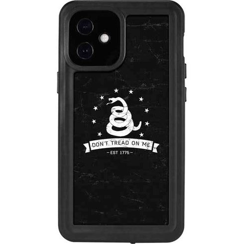 Dont Tread On Me Est 1775 iPhone 12 Mini Waterproof Case
