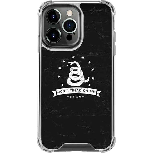 Dont Tread On Me Est 1775 iPhone 13 Pro Clear Case