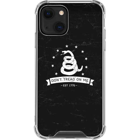 Dont Tread On Me Est 1775 iPhone 14 Plus Clear Case