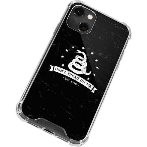 Dont Tread On Me Est 1775 iPhone 14 Plus Clear Case
