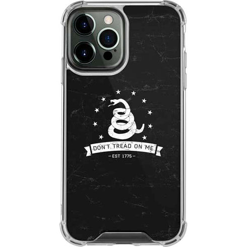 Dont Tread On Me Est 1775 iPhone 14 Pro Max Clear Case