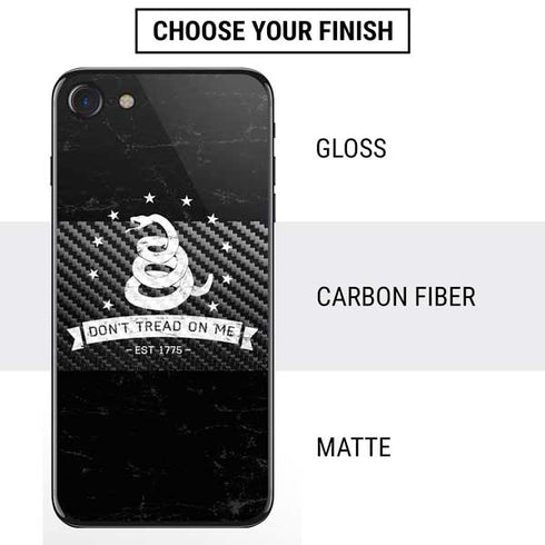 Dont Tread On Me Est 1775 iPhone SE (2nd & 3rd Gen) Skin