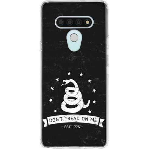 Dont Tread On Me Est 1775 LG Stylo 6 Clear Case