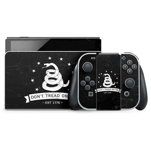 Dont Tread On Me Est 1775 Nintendo Switch OLED (2021) Skin