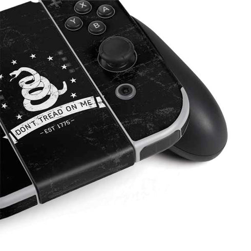 Dont Tread On Me Est 1775 Nintendo Switch OLED (2021) Skin